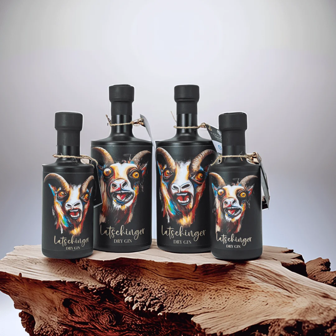 Wuide Goas - Latschinger DRY GIN 0,2 L – Bild 3